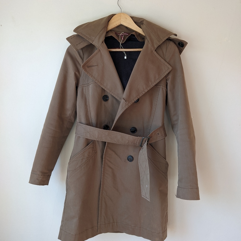 Comptoir des Cotonniers Classic Trenchcoat, size XS. FR 36.
